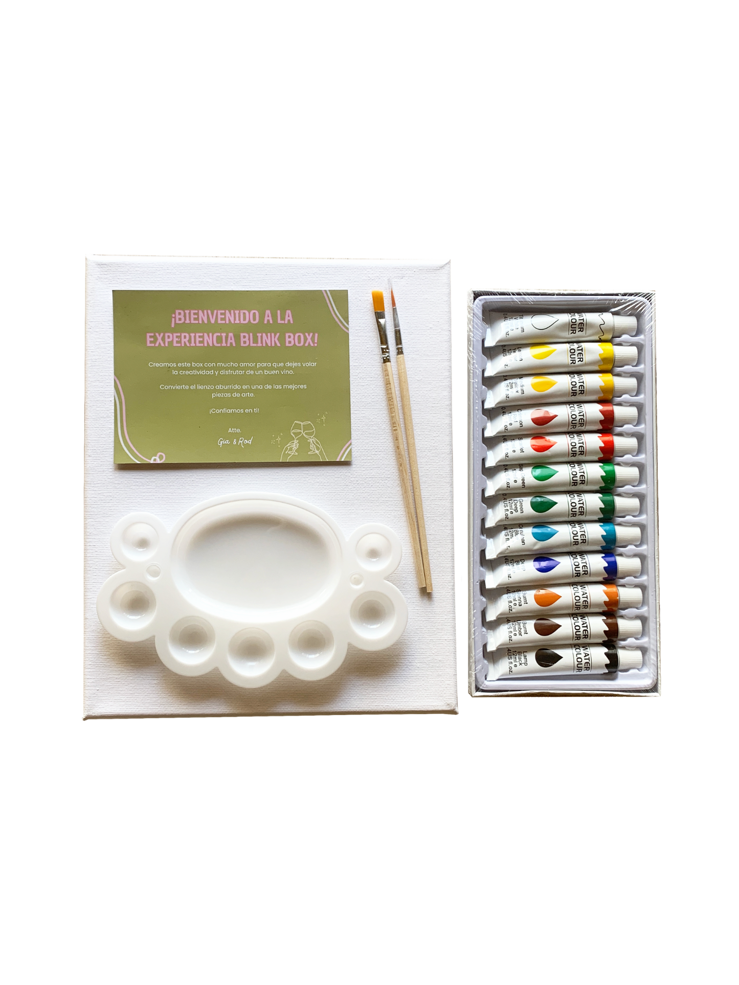 Kit de Pintura | Lienzo en blanco para pintar