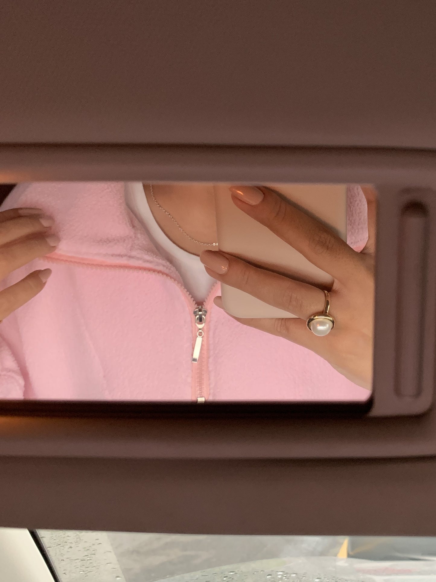 Cozy Pink Hoodie – Oversize Fit & 1/2 Zipper