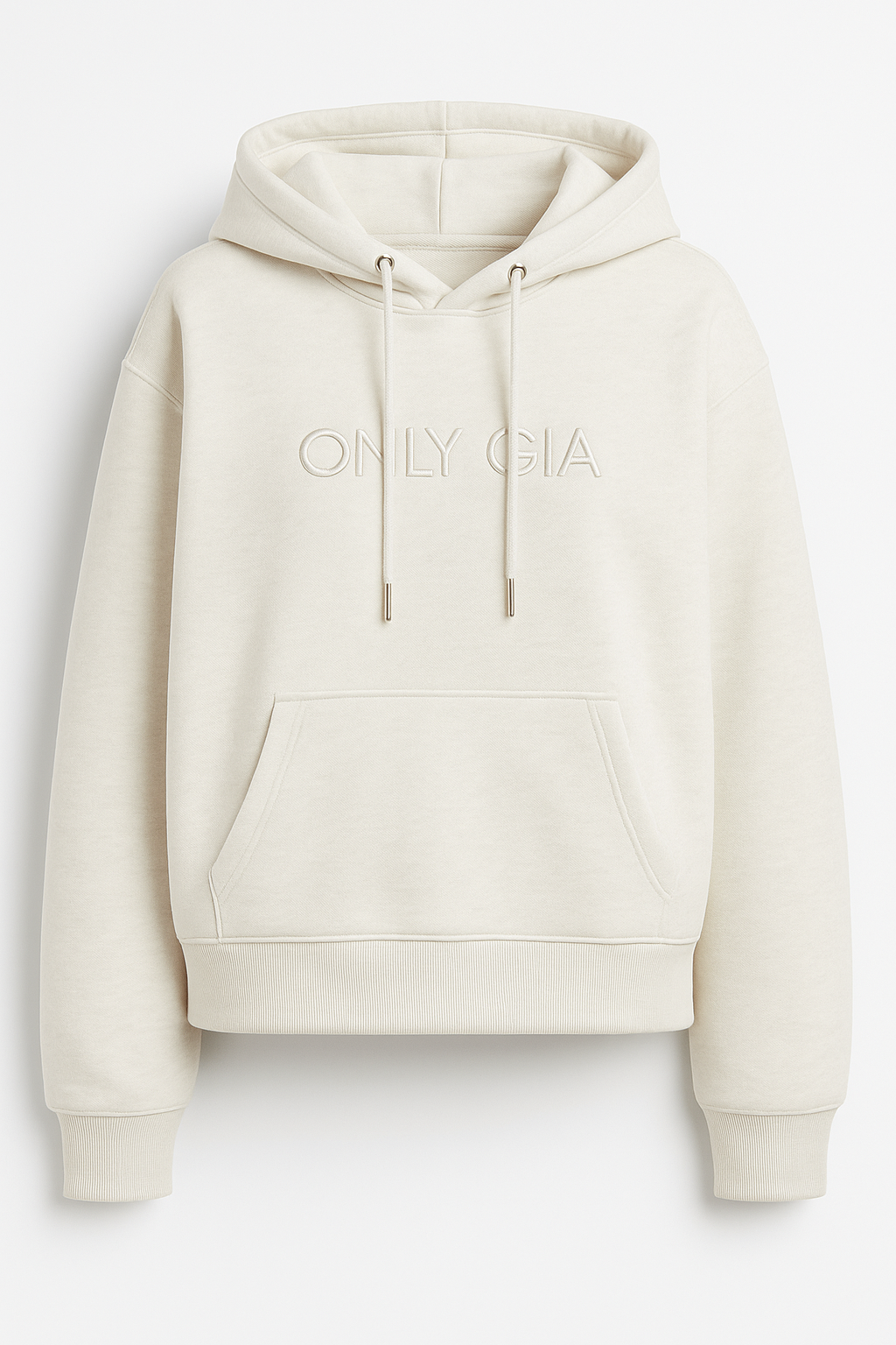 White Hoodie — Slim Fit