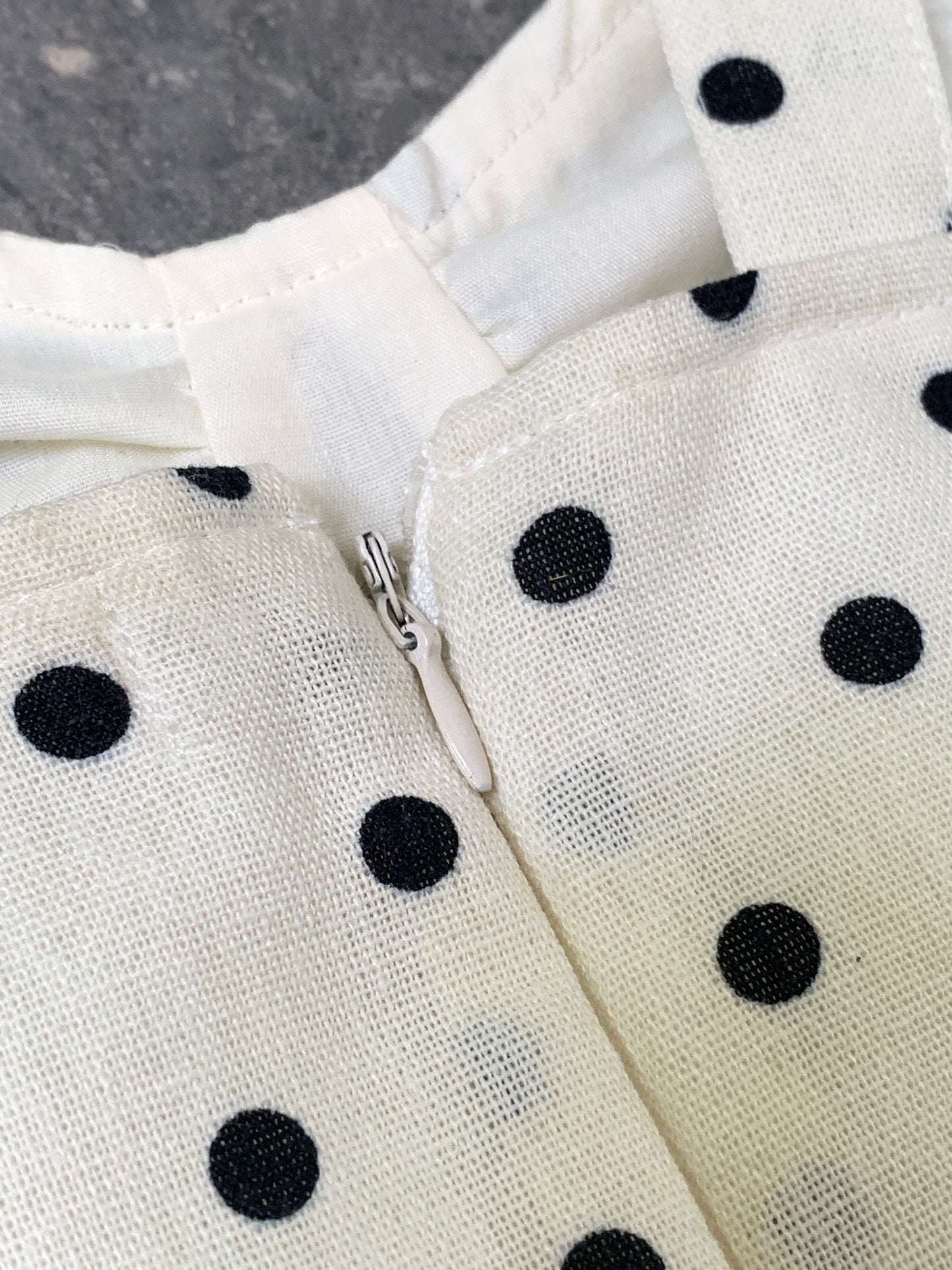 Set Riviera | Lino Polka Dots Perla