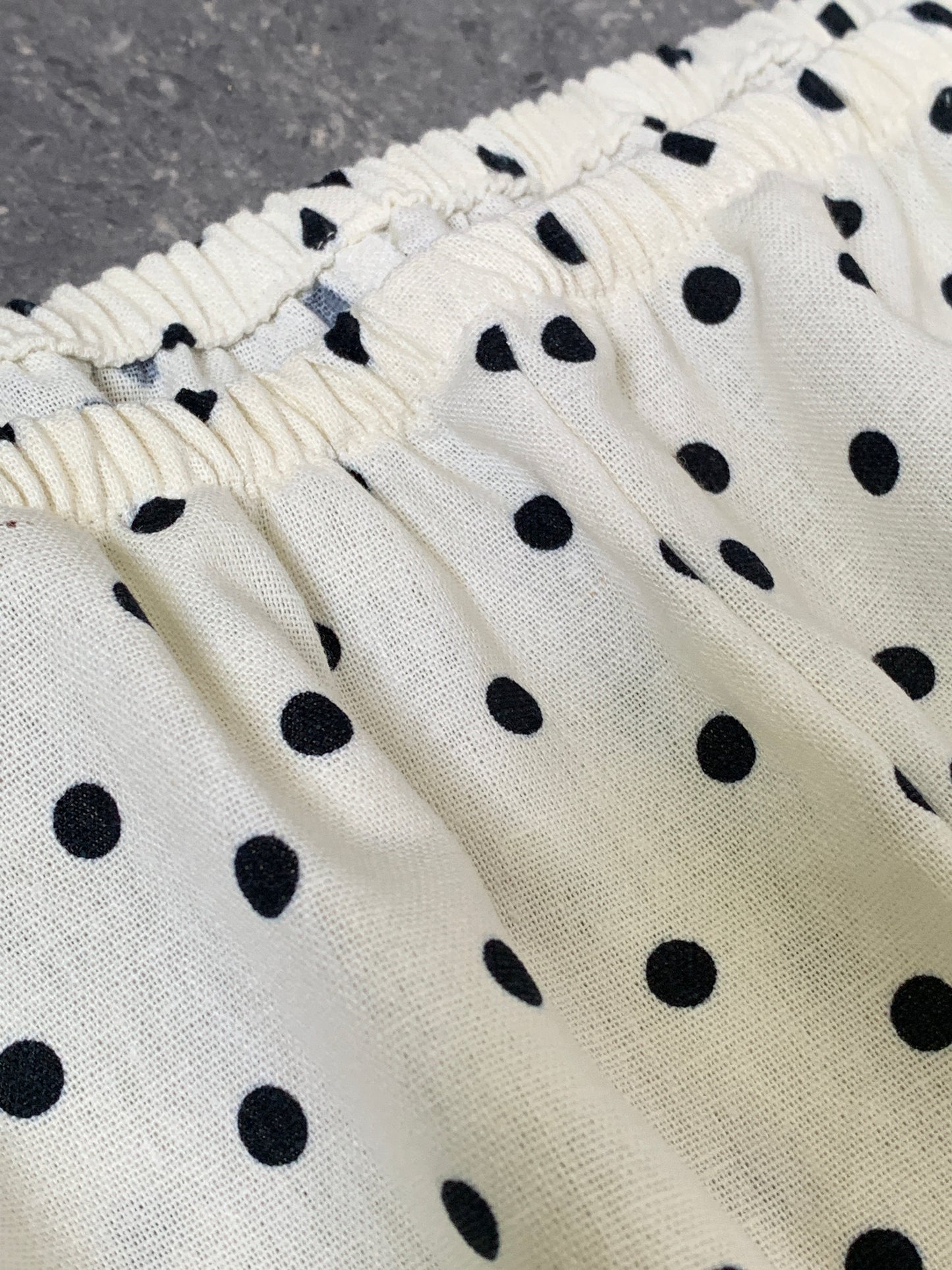 Set Riviera | Lino Polka Dots Perla