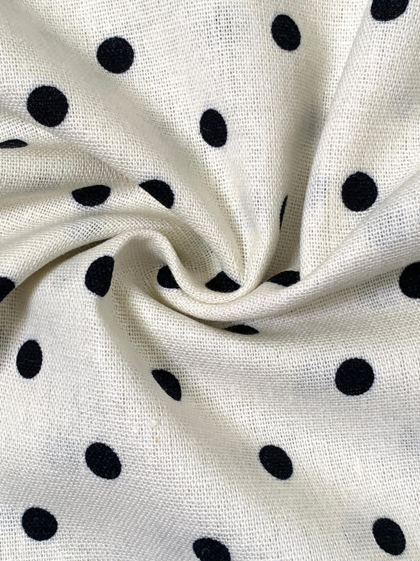 Set Riviera | Lino Polka Dots Perla