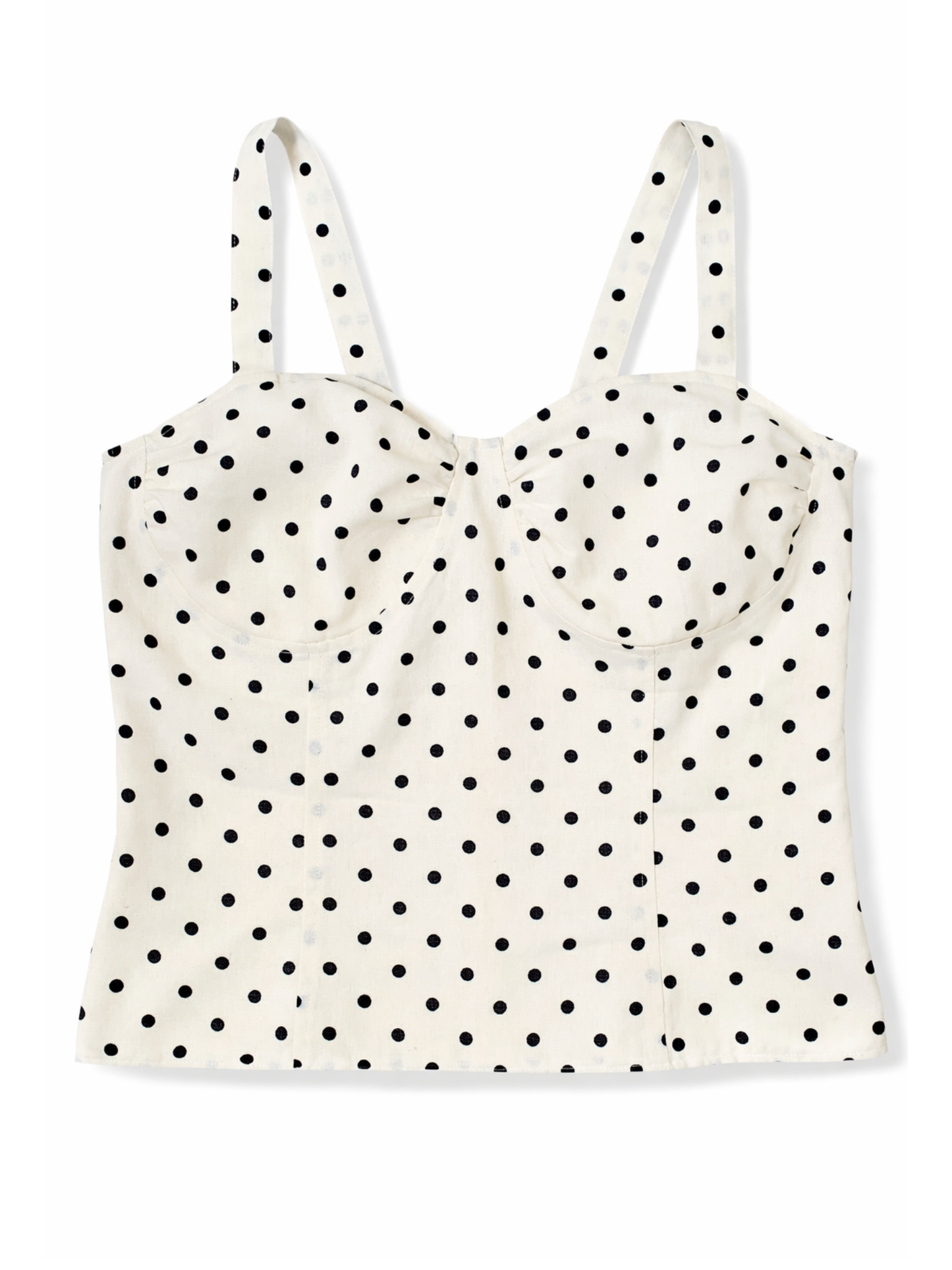 Set Riviera | Lino Polka Dots Perla